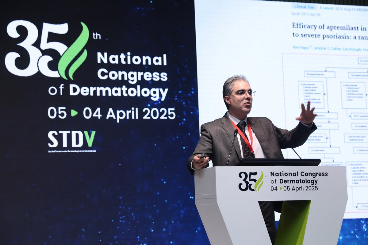 Pr Noureddine Litaiem au 35e Congrès National de Dermatologie de la STDV
